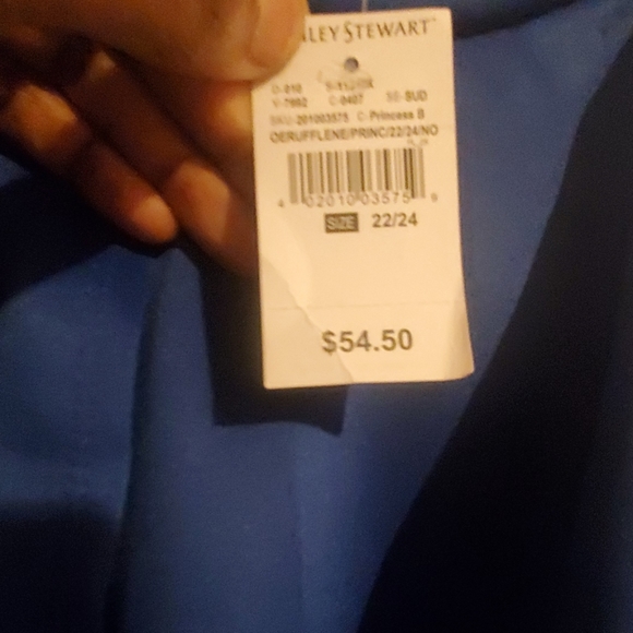 Ashley Stewart Blue Dress - Picture 3 of 4